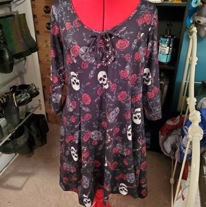 Harry Potter Bellatrix Lestrange Deatheater dress